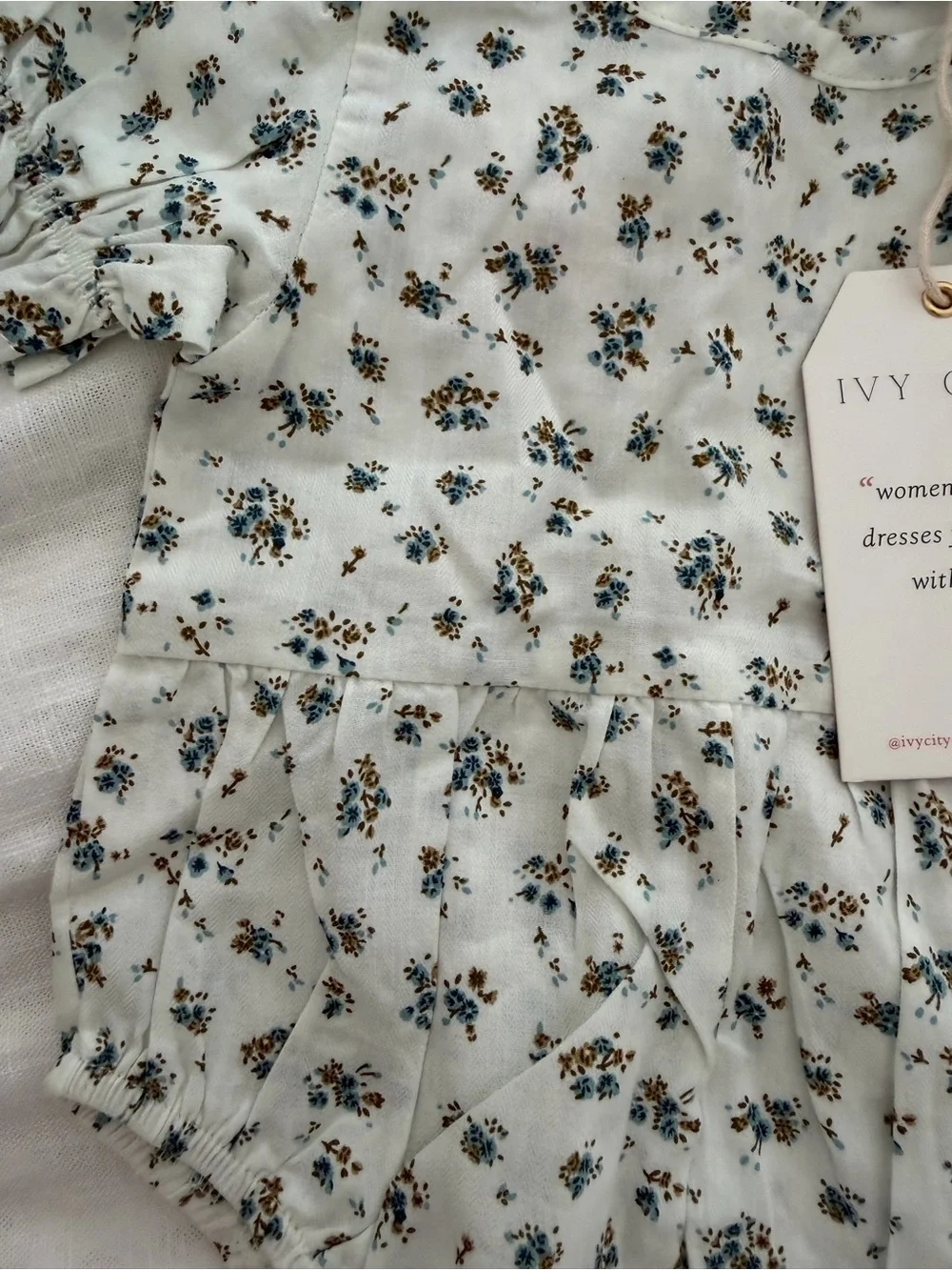 Ivy City Co baby romper